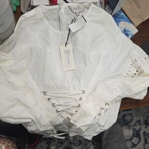 Sea New York Cream Blouse